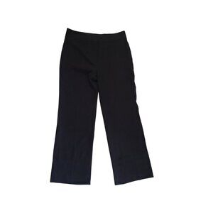 Simon Jersey Womens Black  Wide Leg Trousers Size 10